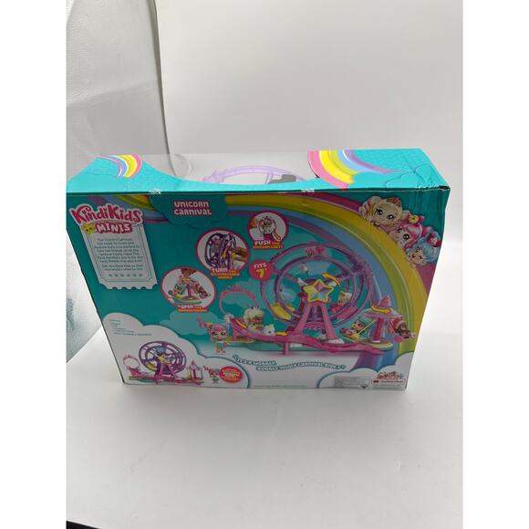 New Kindi Kids Minis Unicorn Carnival Playset - Picture 2 of 3